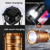 Camping Lights Solar Multifunctional Portable Horse Lights Outdoor Emergency Tent Lights Street Stall Camping Lights