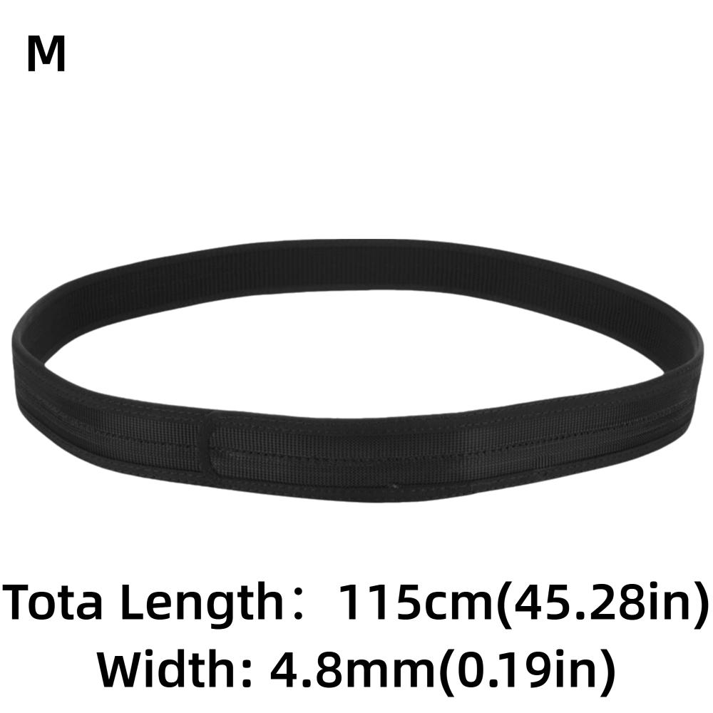 Durable Nylon Inner Belt Lightweight Buckleless Mountaineering Belt Adjustable Outdoor Belt Gift Giving