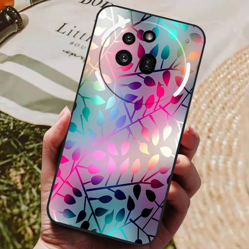 For Nothing Phone 3A Pro Case Phone3A Pro Cool Painted Silicone TPU Soft Cover for Nothing Phone 3A Pro A059P Cases Black Shells