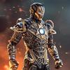 HiPlay Средние подвижные игрушки ZDTOYS iron man MK41 blackbone 1/10 подвижная фигурка Окрашенный Готовый продукт