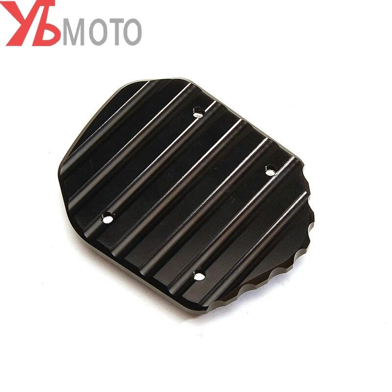 Motorcycle Aluminum Side Stand Extension Pad Kickstand Enlarge for HONDA Forza 750 Forza750 2022 Accessories