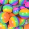 Мука Радужная Мучная Шарик Игрушка-антистресс Медленный Отскок Сжимание Музыкальная Декомпрессия Мягкий Резиновый Шар