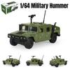 1/64 Hummer H1 Военный Армейский Транспорт Миниатюрная Модель Из Сплава Цинка Игрушечная Машинка Свободно Вращающиеся Колеса Литой Металл Коллекция Подарок Для Детей