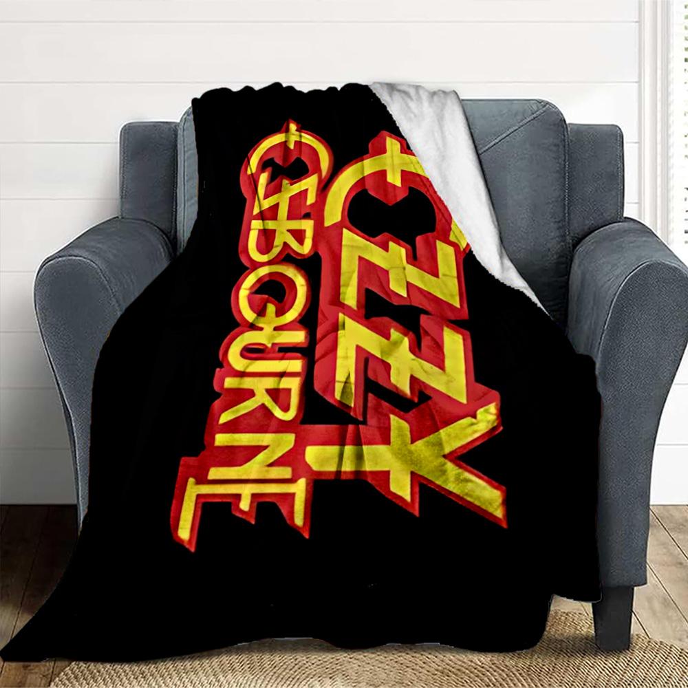 Heavy Metal Flannel Blanket Throw Blanket Soft Warm Sofa Bed Camping home Decor Unique Christmas Gift C9261766