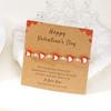 Романтический браслет-пара с бусинами в форме сердца для женщин и мужчин, ручная работа, браслеты из мягкой глины, украшение-шарм для влюбленных, День святого Валентина
