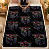 Flannel BlanketMonster Energy Warm Soft Throw Blanket for Indoor Sofa Bed Living Room Use