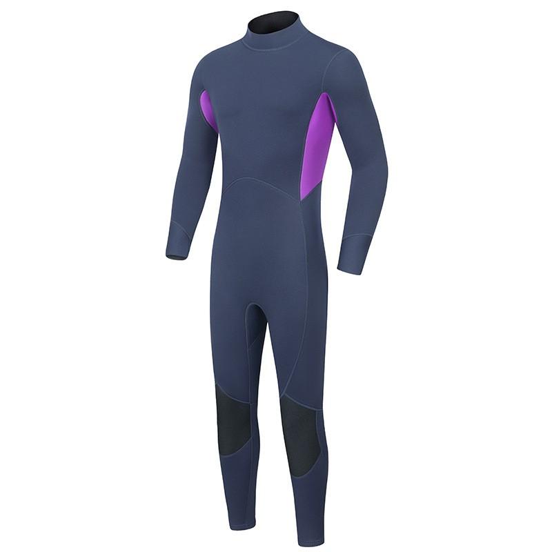 Womens 3mm Neoprene Wetsuit Snorkeling Diving Swimming Summer Winter Full Body Suit