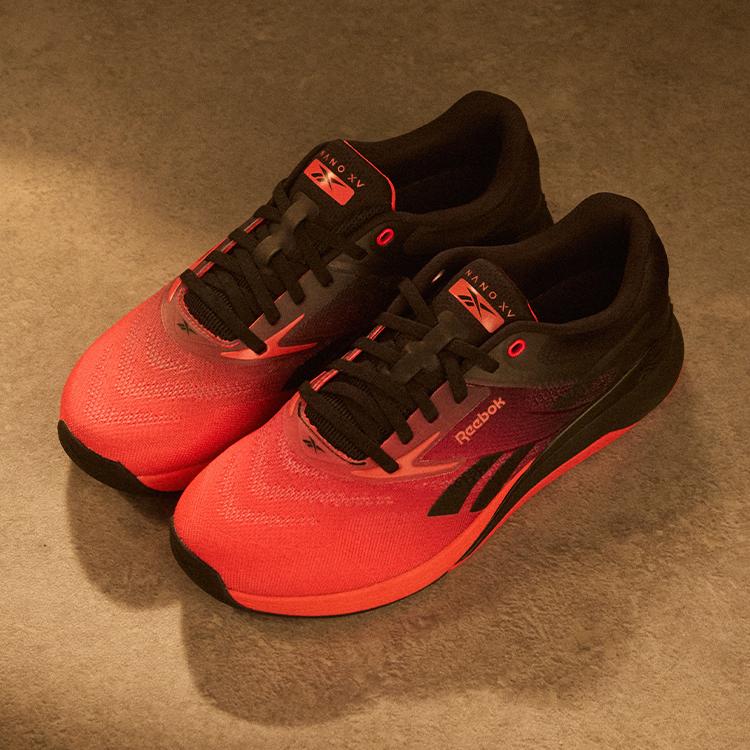 Reebok Nano X5 Black Energy Red Unisex Sneakers 100209363