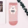 5 Pairs Women Socks Small Animal Cartoon Pattern Boat Sock for Summer Breathable Casual Girls Funny