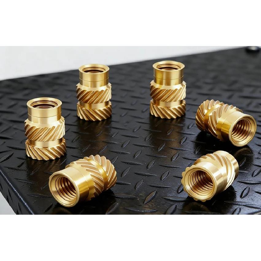 900/550Pcs M2 M3 M4 M5 M6 Threaded Inserts for 3D Printing Component Metric Brass Knurled Nuts Insert by Heat into Plastic Parts