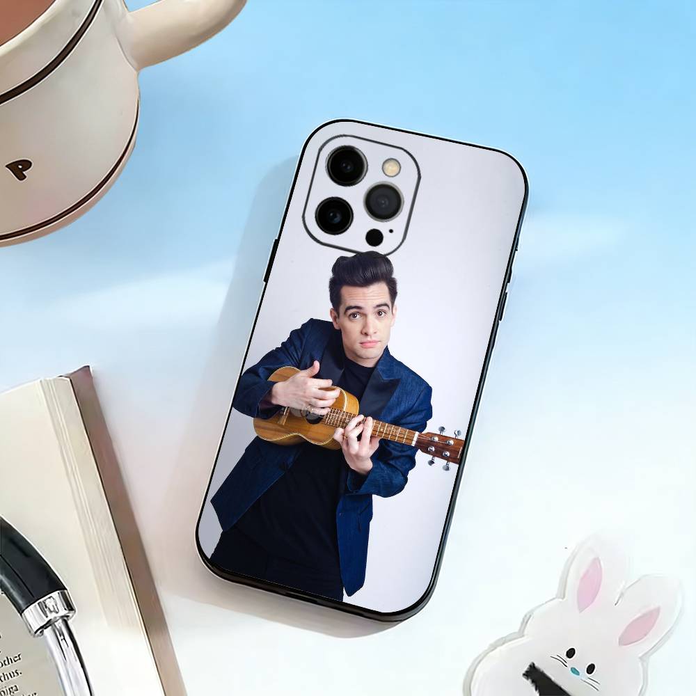П-Паника! Чехол для телефона At The Disco для iPhone 17, 16, 15, 14, 13, 12, 11 Plus, Pro Max, Другие Мягкий Черный Чехол