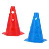 23см/9.1дюйма Футбольный барьер Многоцветный Портативный Маркер для катания Конусы для тренировок по баскетболу Футбольный барьер Многоцветные конусы