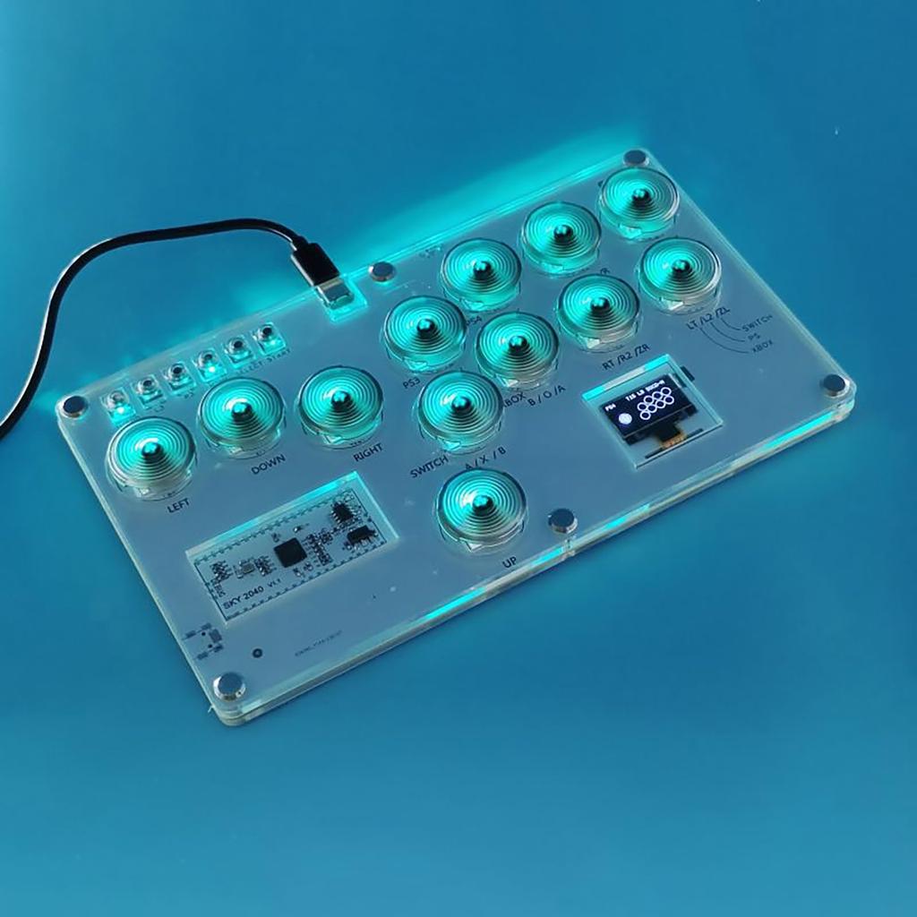 Аркадный контроллер Street Fight Game Keypad Arcade Fight Stick Game Keyboard 12Key для ПК для PS4