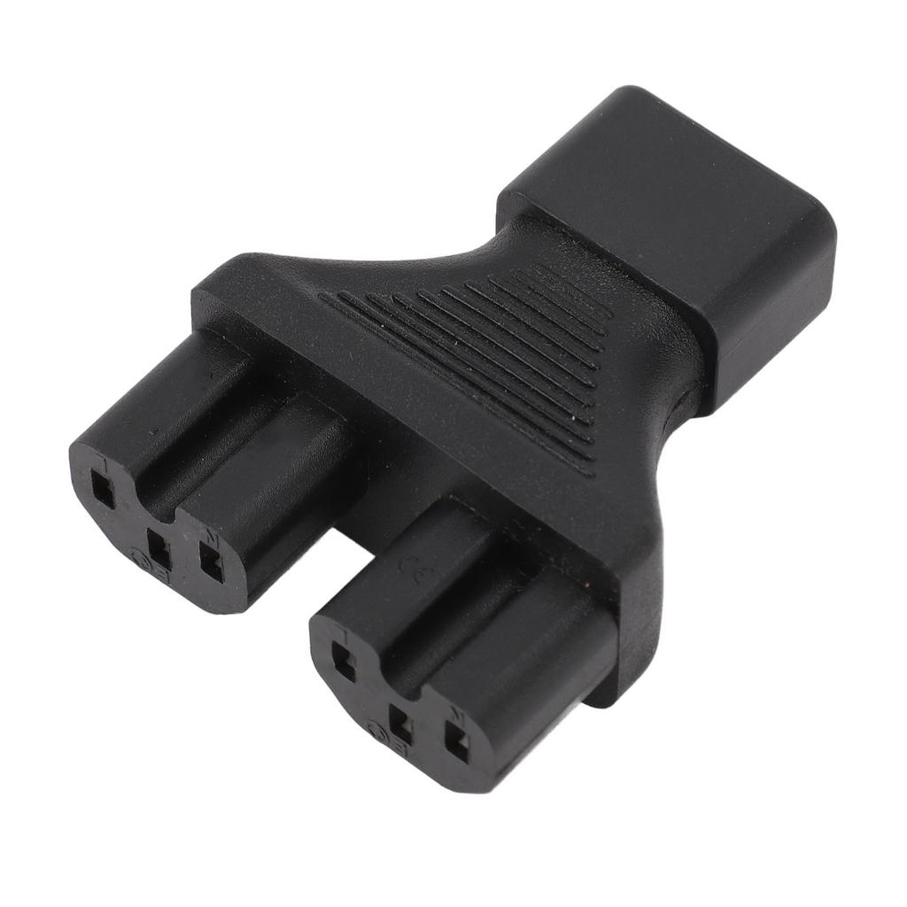 Адаптер питания IEC320 C14 - C15 Профессиональный штекер C14 (папа) - C15 (мама) Адаптер питания для ноутбука, колонки, принтера