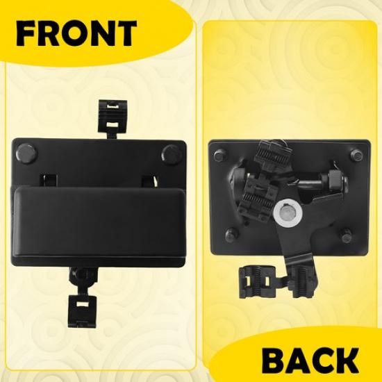 Rear Cargo Exterior Cab Door Latch Handle Black For 1999-2000 Cadillac Escalade