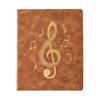 Гибкая папка для нот на кольцах, съемный зажим для нот формата А4, папка для нот