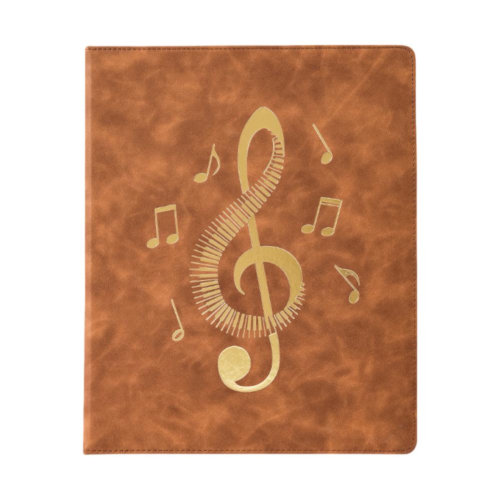 Гибкая папка для нот на кольцах, съемный зажим для нот формата А4, папка для нот