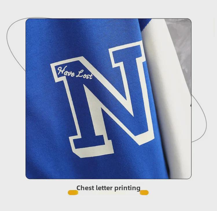 Мужская модная американская бейсбольная куртка - весна/осень, повседневная, свободная, для пар и мальчиков