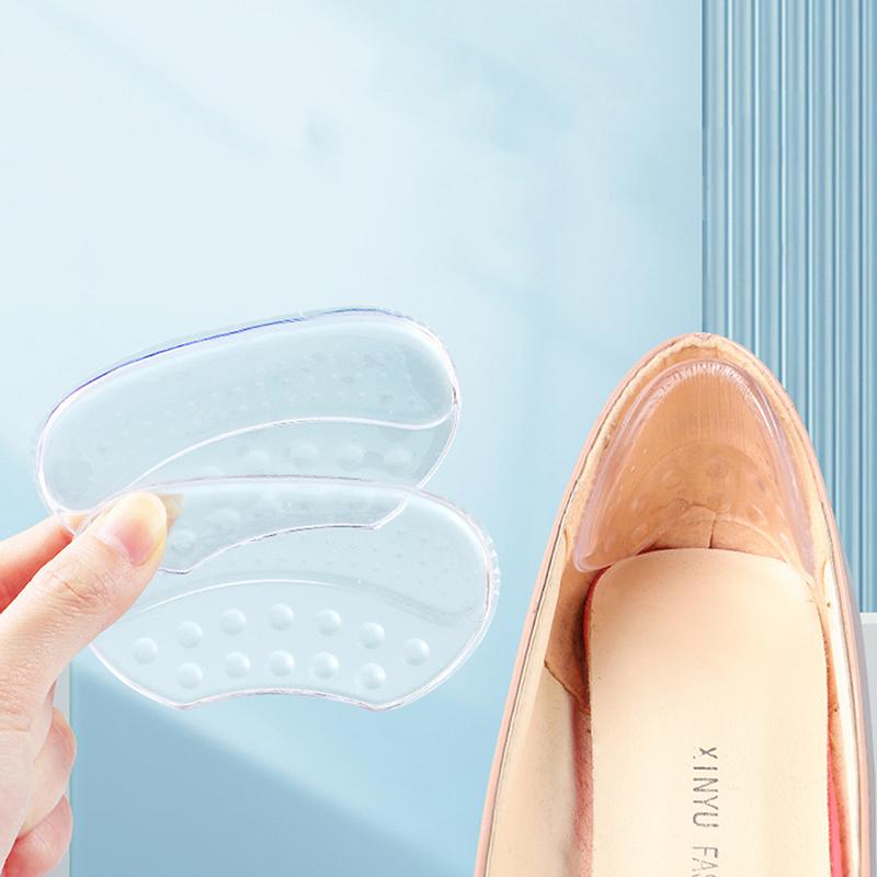 Силиконовые наклейки на пятку, ручки для каблуков для женщин, противоскользящие подушечки для пятки, нескользящие