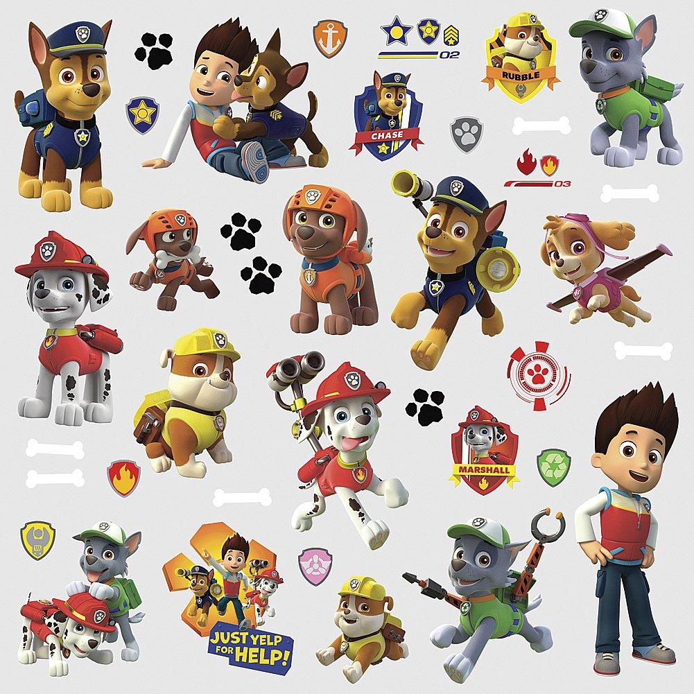 Наклейки на стену RoomMates Paw Patrol