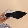 Large Size New High Heel Female Fine High Heel Belt Buckle Sandals Female