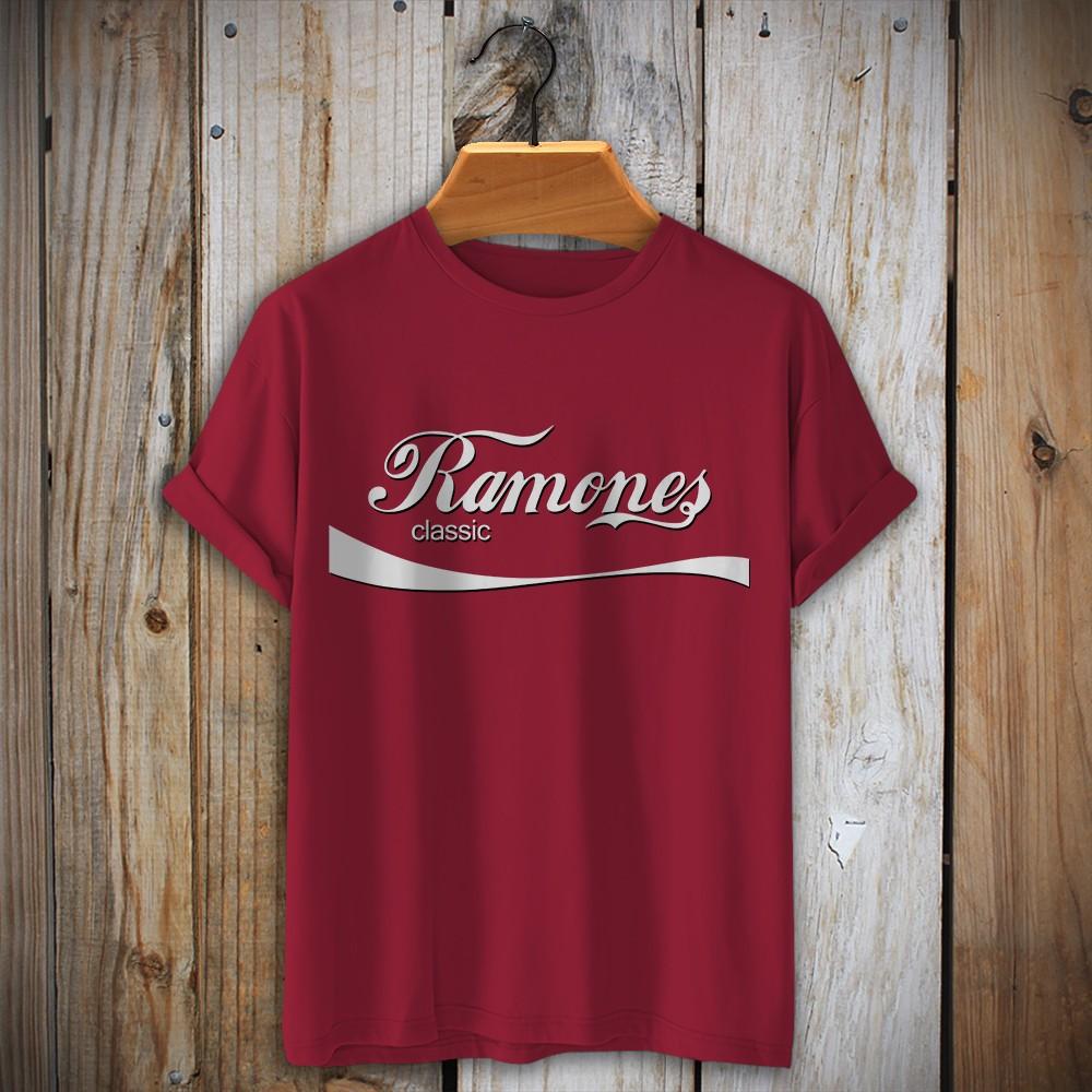 Vintage Style Ramones Tee Classic Joey Ramone Poison Heart Surfin Bird Unisex T-Shirt