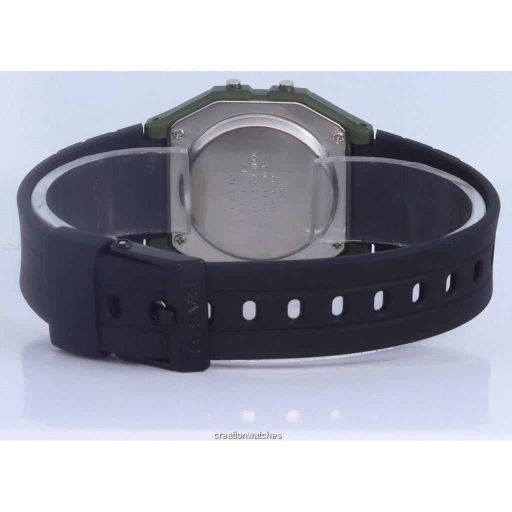 Casio Classic Daily Alarm F-91WM-3A F91WM-3A Мужские часы
