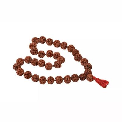 Чётки из Рудракши (4 мукхи), Rudraksha Mala Nepal, Kalyan Puja