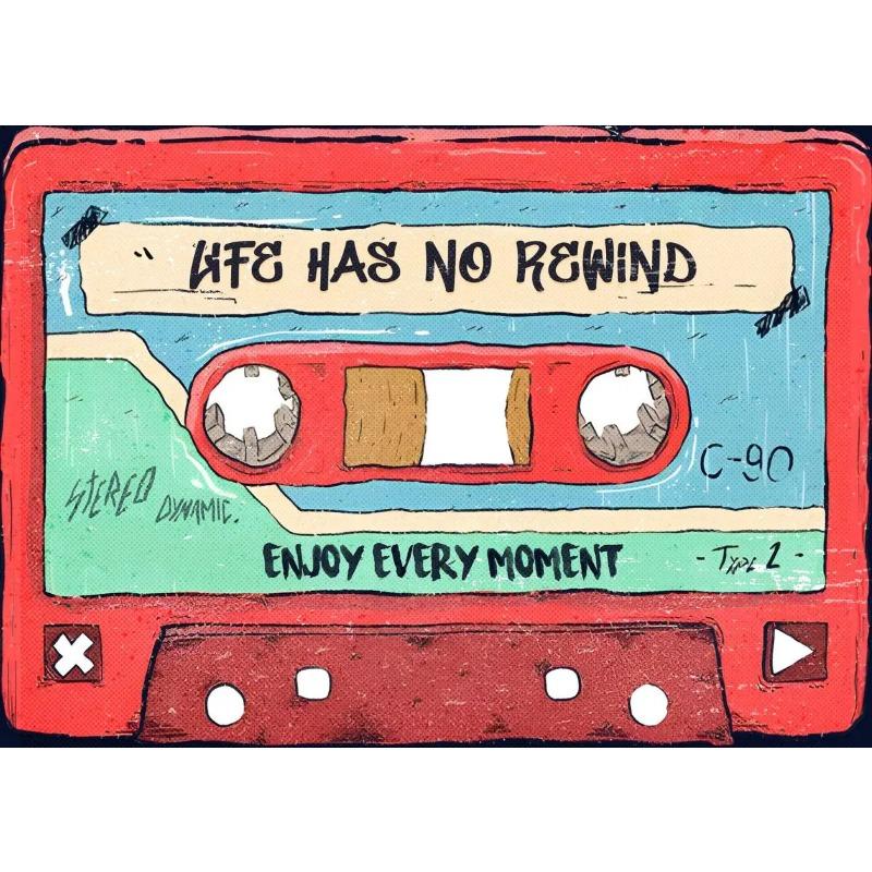 Забавный красочный прозрачный кассетный диджейский музыкальный постер и принты на холсте настенная художественная картина для гостиной домашний декор