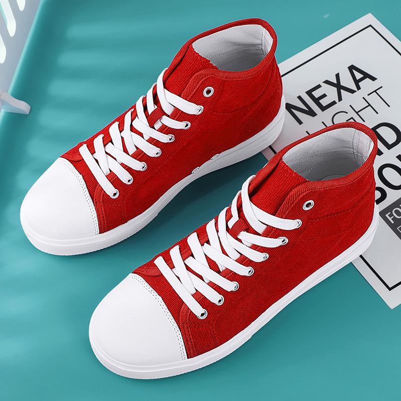 Обувь Lovers High Top для мужчин и женщин Canvas Vulcanize для мальчиков и девочек, школьная, повседневная, для бега, дизайнерская, для ходьбы, спортивная обувь, классические кроссовки