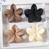 Decorations Fashion Flower Hair Claws for Women Plastics Crab Clamps Frosted Ponytail Shark Clip