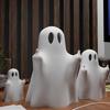 Статуэтка Призрак Кошка Собака Хэллоуин Из Пластика С Подвесным Украшением Для Праздничного Декора
