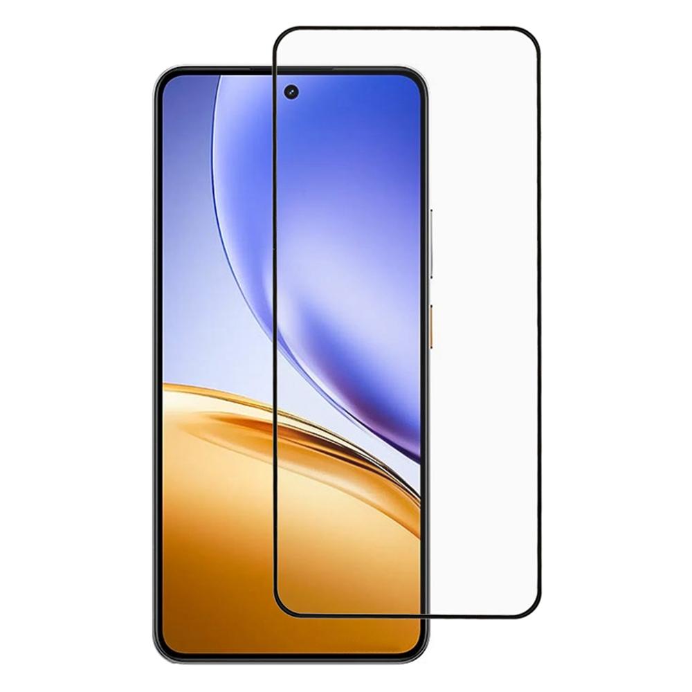 Screen Protector For Oppo K13 5G/Realme 14 5G/vivo iQOO 7 (India) 5G Tempered Glass Electroplating Anti-Fingerprint Silk Printing Full Glue Film