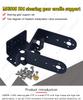 LIZAO 2 DOF Short Pan Tilt Servo Bracket Sensor Mount Kit Compatible with MG995 MG996R MG945 MG946R Robot