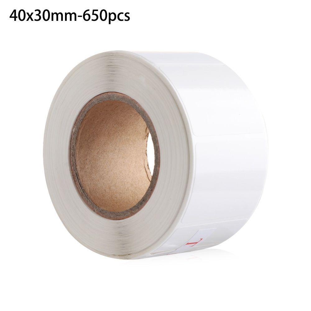 Удобная пустая бирка Супермаркет Цена Термонаклейка Упаковка Этикетка Клейкая Бумага Водонепроницаемая