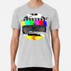 Vintage Glitched TV Test Pattern Graphic  S To 5XL Made In the AU/USA T-Shirt