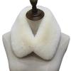 Imitation Rabbit Hair Scarf Women Furry Collar Shawl Solid Color Winter Detachable Fuzzy Fake Collar Wrap Vintage Scarf