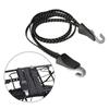 Rubber Straps Cord Straps Elastic Fittings Cord Straps with Hooks for Bicycle Luggage Carriers Fixed Installation Luggage Racks