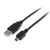 Кабель Startech-Micro USB Startech USB2HABM50CM USB A Mini USB B Черный