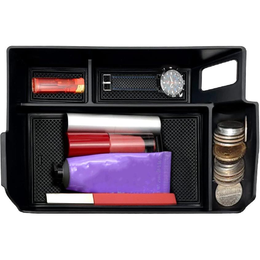 JOJOMARK Compatible With Toyota Sienna 2024 2025 Accessories Center Console Tray Organizer