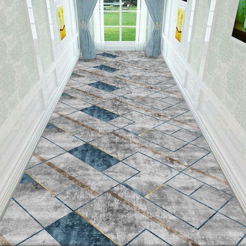 WTEMPO Длинный ковер для коридора, коврик для прихожей/коридора, коврик для прохода в отеле, напольный коврик, противоскользящий коврик