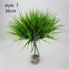 Outdoor Cloth Office Home Artificial Plant Foliage Bush Fake Leaf Green Grass