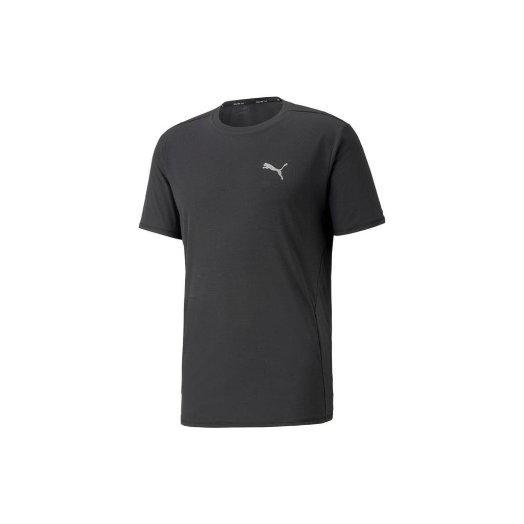 Puma Футболка мужская с коротким рукавом и круглым вырезом, серая, 523150-01