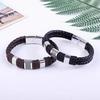 Vintage-Style Men's Bracelet with Magnetic Alloy Clasp - European & American Fashion