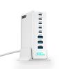 Multiport 640W 380W GaN 5C3A Type C 100W Super Fast Charging Power Charger Station for IPhone Apple for Laptop Portable Charger