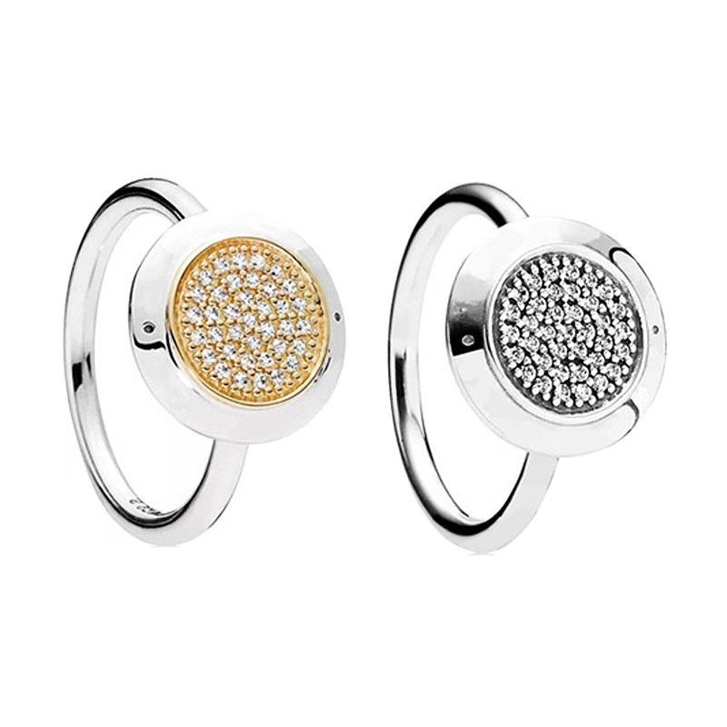 Lr Classic Pan Destiny Круглый Мужские Кольца Цвет Элегантный Указательный Палец Женские Кольца Обручальное Тонкое Ювелирное Изделие Тренд Подарок Классическое Кольцо На Палец