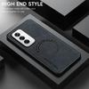 For OPPO Reno 12 12 Pro Fine Hole Sheepskin Magnetic TPU Soft Edge Anti-Drop Anti Fingerprint Phone Case