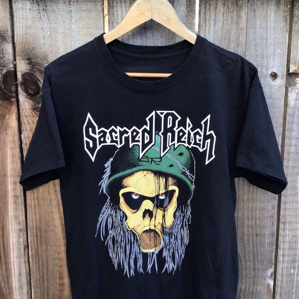 Vintage Sacred Reich violent solutions T-shirt Classic SG080 Unisex T-Shirt