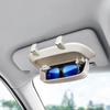 Car Sun Visor Glasses Box Eyeglasses Holder Container Protective Clip On Frame Sunglasses Storage