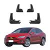 4PCS Car Mud Flaps Splash Guards Mudguards Car Mud Flaps Compatible with Tesla Model X 2015 2016 2017 2018 2019 2020 2021 2022